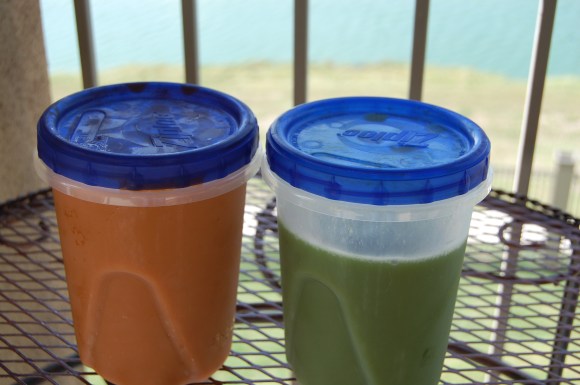 Juice Jamz Carrot and Cucumber Kale Juices